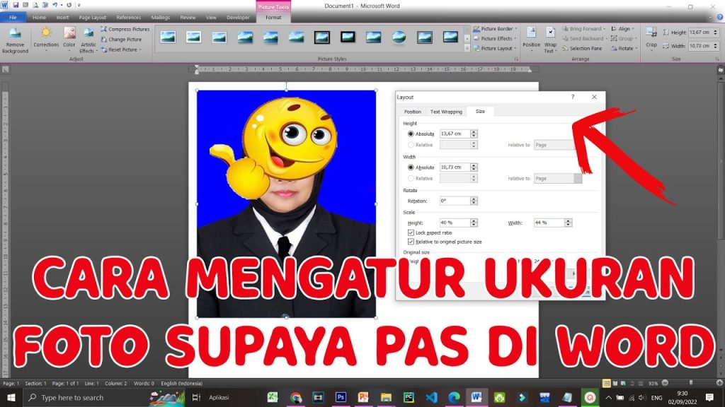 3 Rahasia Tersembunyi di Word 2013 untuk Membuat Bentuk Foto Berubah Jadi Lingkaran dan Hati