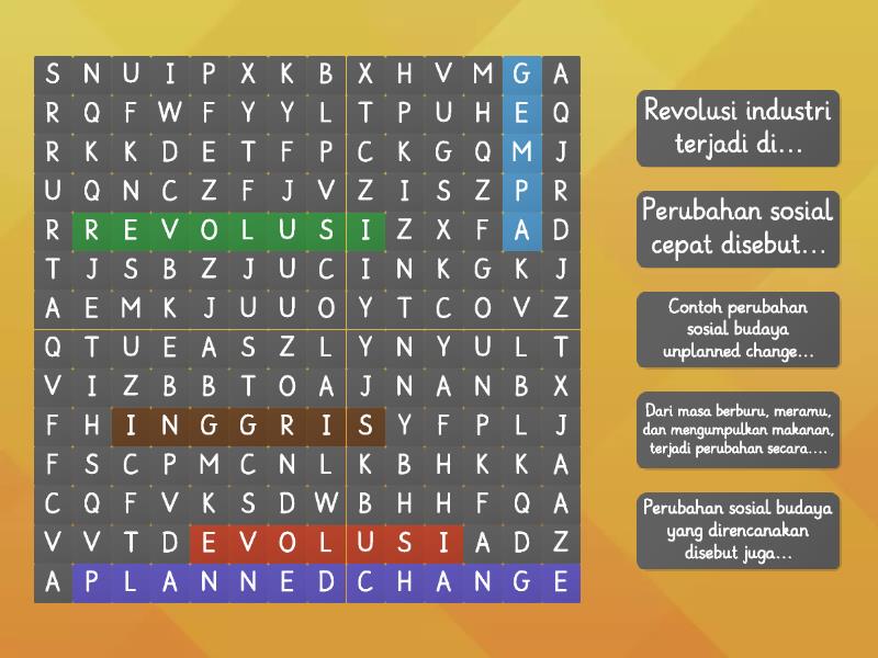 5 Cara Seru Belajar Materi Word Square Tentang Perubahan Sosial Budaya yang Jarang Diketahui