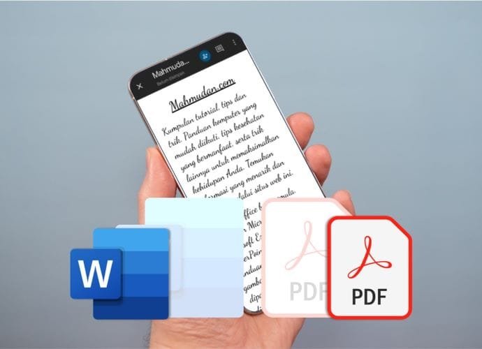 5 Cara Ubah Word ke PDF dari HP Tanpa Aplikasi Tambahan yang Wajib Kamu Coba di 2026