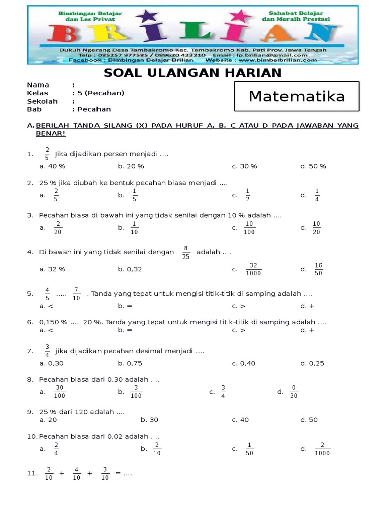 Soal Cerita Matematika Kelas 5 Pecahan Dan Kunci Jawaban Dalchaebi Soal Cerita Matematika Kelas 5 Pecahan Dan Kunci Jawaban Dalchaebi