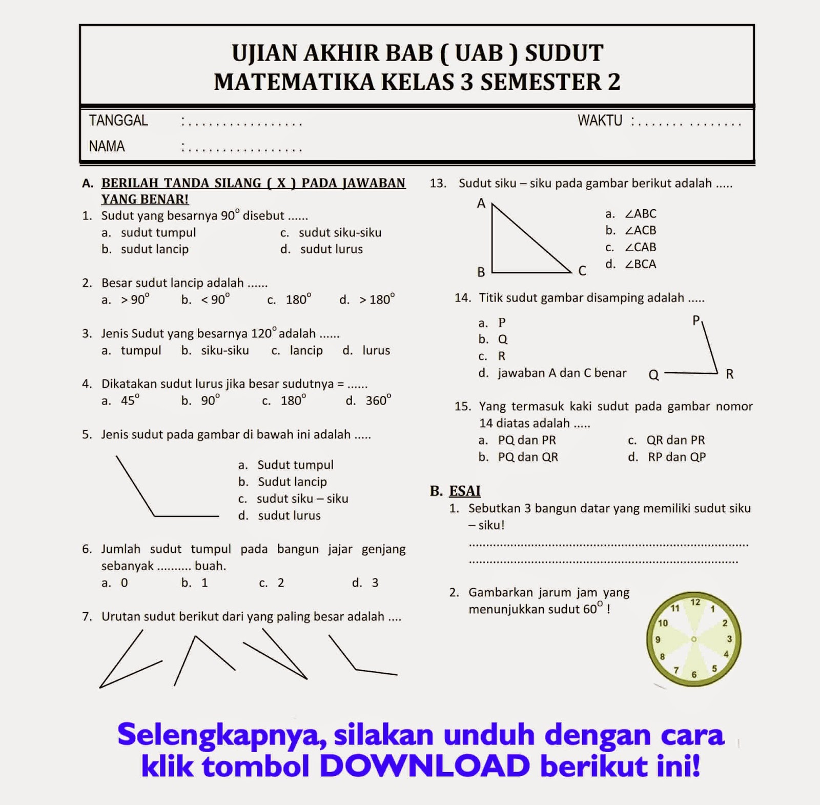 Menjelajahi Dunia Seni Budaya dan Keterampilan Kumpulan Contoh Soal