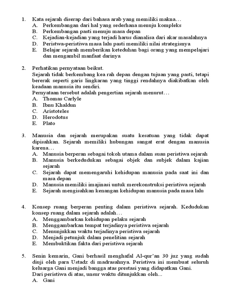 5 Contoh Soal dan Pembahasan UAS Ekonomi Kelas 10 Semester 2 yang Wajib Kamu Kuasai