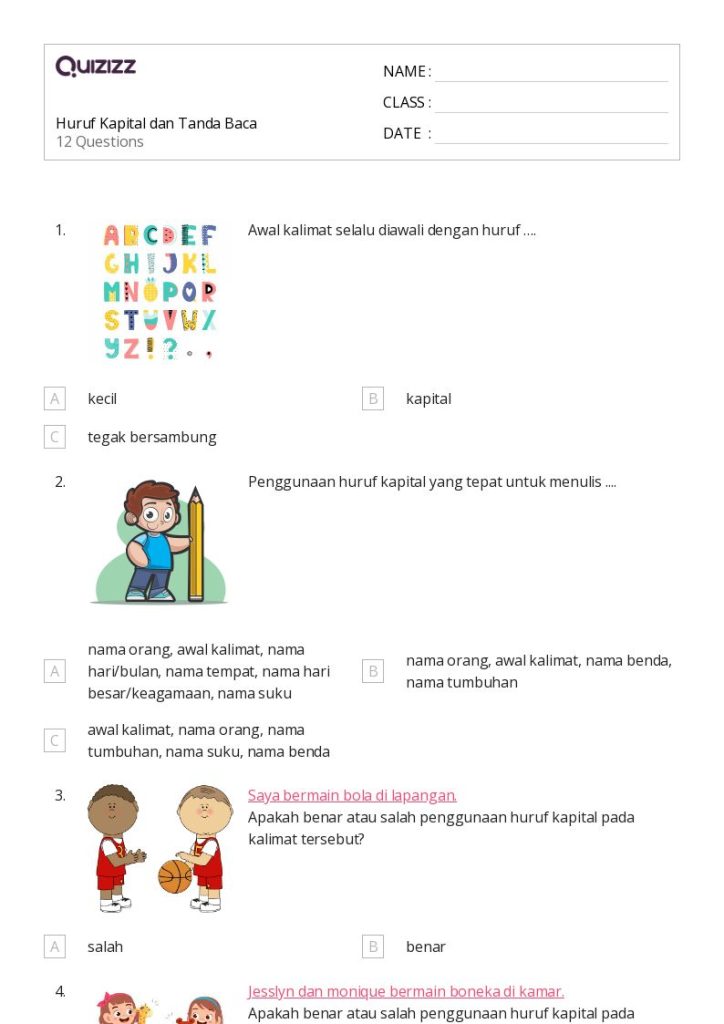 5 Rahasia Mudah Pahami Contoh Soal Penggunaan Huruf Kapital Kelas 3 SD Agar Nilai Sempurna 5 Rahasia Mudah Pahami Contoh Soal Penggunaan Huruf Kapital Kelas 3 SD Agar Nilai Sempurna
