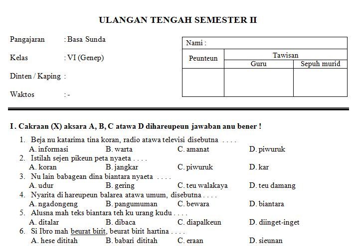 Menyiapkan Generasi Muda Cerdas Berbahasa Sunda Panduan Lengkap Contoh