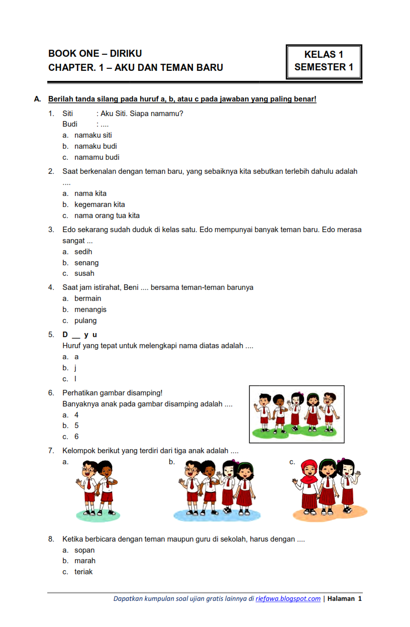7 Contoh Soal Ujian Anak SD Kelas 1 untuk Menguasai Jam Analog dan Digital, Tips
