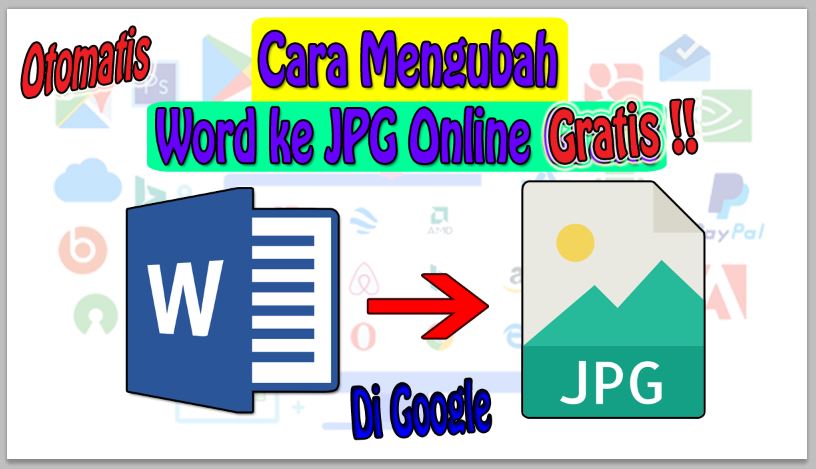 Rahasia Cepat Ubah Word ke JPG Online Gratis Tanpa Ribet, Coba Sekarang Sebelum Terlambat!