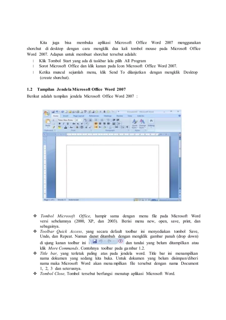 Ternyata Ini Cara Me Reset Microsoft Word 2007 Tampilan Berubah Full Screen Sebelum Panik
