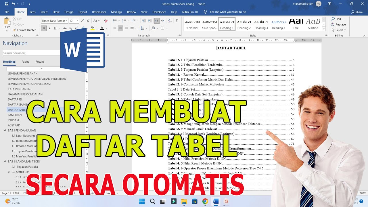 Ternyata Ini Rahasia Membuat Tabel di Word Otomatis Berubah ke Halaman Berikut Tanpa Ribet