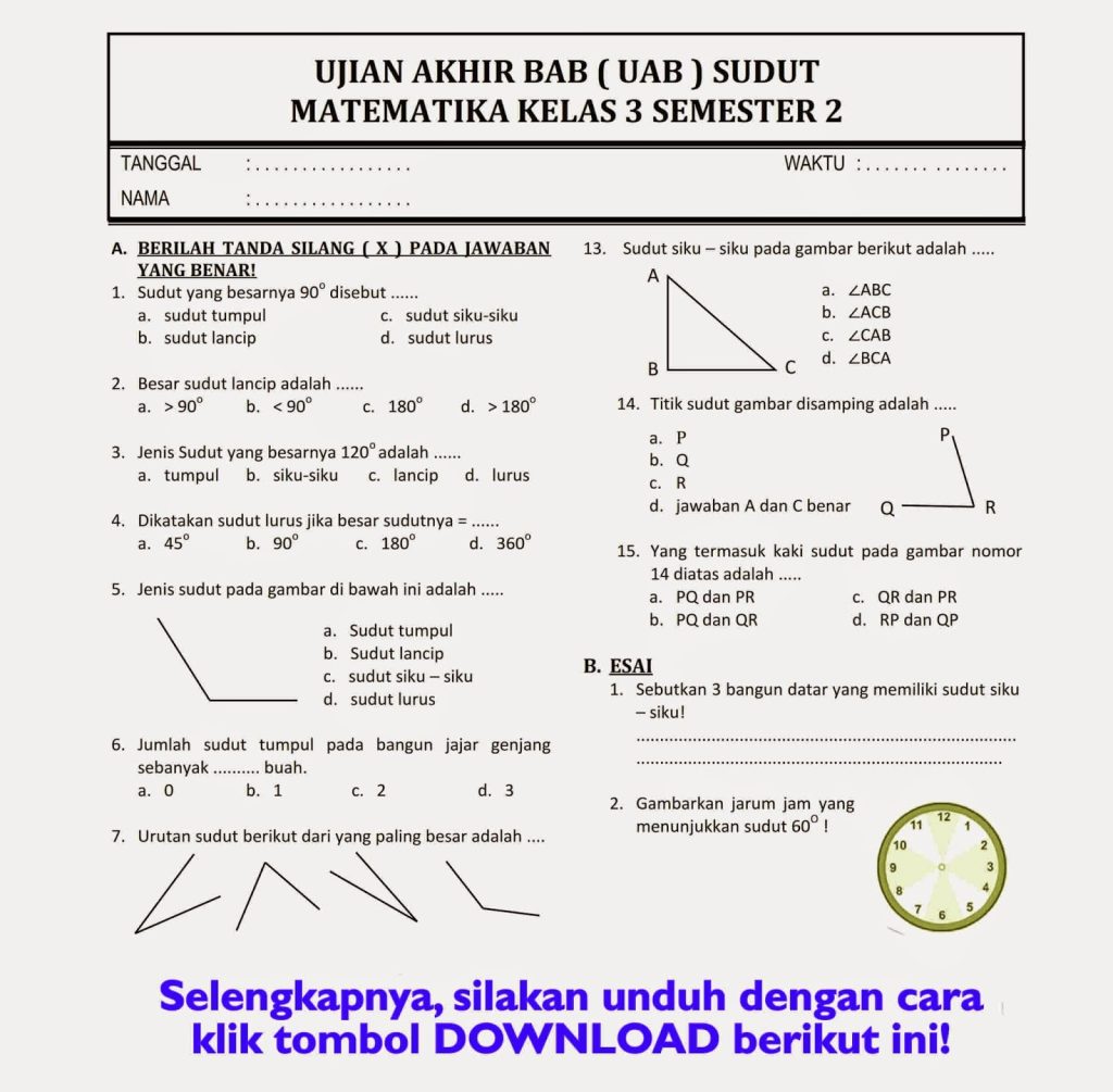 Wajib Tahu! 3 Contoh Soal Danu Tema 9 Semestyer 2 Kelas 4SD yang Sering Keluar
