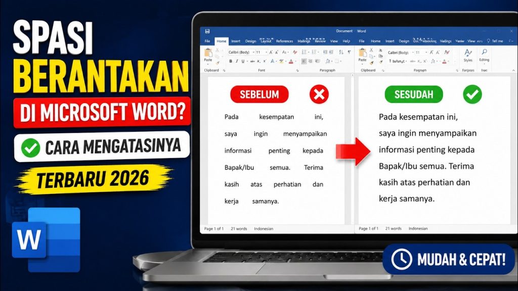 5 Trik Ternyata Ampuh Membetulkan Spasi Yg Berubah Di Word Sebelum Terlambat 5 Trik Ternyata Ampuh Membetulkan Spasi Yg Berubah Di Word Sebelum Terlambat